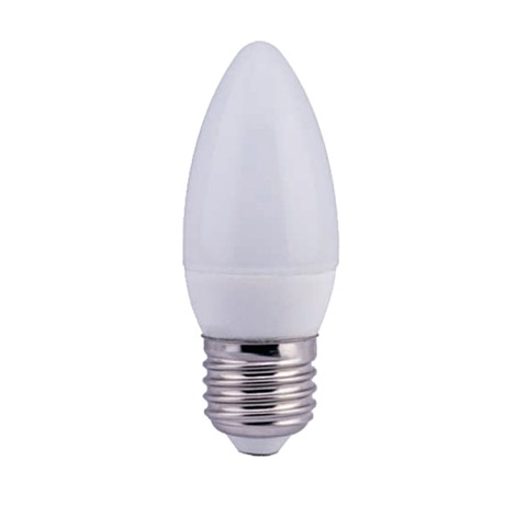 Лампа светодиодная LED-C37-Regular 10Вт 175-265В Е27 3000К 850Лм СВЕЧА AKTIV ELECTRO