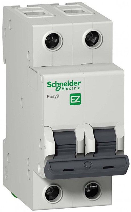 Автоматический выключатель Schneider Electric Easy9 2P 63A 4,5кА характеристика C