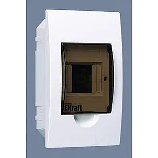 Корпус пластик. ЩРВ-П-54 IP41 бел.дверь TEKFOR (TF5-KP13-V-54-41-K01-K01)