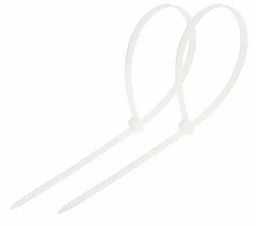 Хомут 3,6х250 белый (500шт.в уп) REXANT 07-0250-05