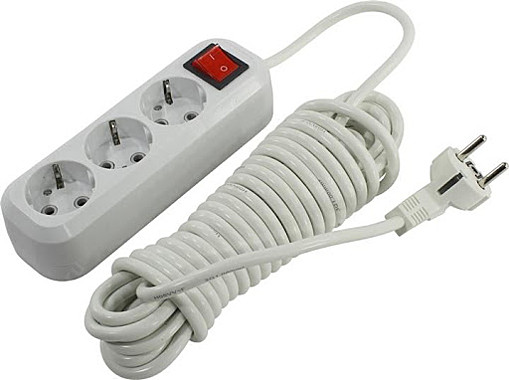 Удлинитель СОЮЗ 3гнезда,3м, ПВС 481S-1303 481S-1303