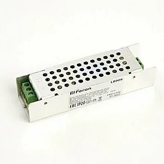 Трансформатор 36W 12V металл электронный для светодиодной ленты LB009