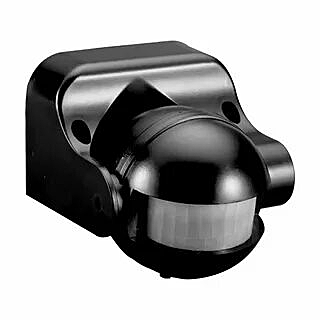 Датчик движения инфракрасный YH-PIR-GB 150Вт 180 градусов 12м IP44 черный 