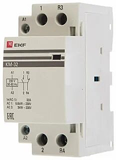 EKF PROxima Контактор модульный КМ 32А NО+NC (2 мод.)
