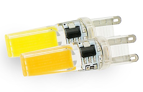 Лампа светодиодная LED-JCD G9 3Вт 220-240В 6500К 270Лм AKTIV ELECTRO