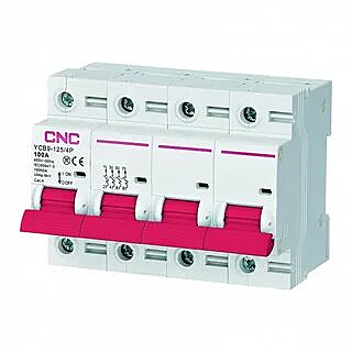 Автоматический выключатель YCB7-63N 4P, 16 A, 6kA, C (CNC Electric)
