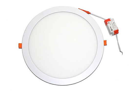 Панель светодиодная круглая RLP-eco 24Вт 230В 4000К 1440Лм 300/280мм белая IP40 ЭПРА