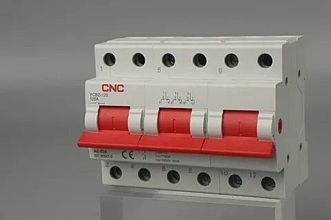 Переключатель нагрузки YCBZ-125 3P, 80 A (CNC Electric)