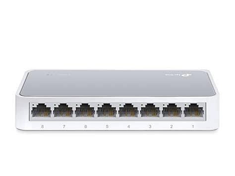 Коммутатор 8-port 10/100Mbps							