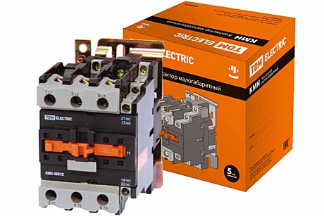Контактор КМН 80А 230В/АС3 1НО;1НЗ TDM
