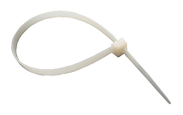 Хомут КСС 7,6х300 нейлоновый белые (100штук/упаковка) ТДМ