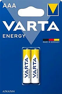 Батарейка Varta Energy AAA LR03 2BP 