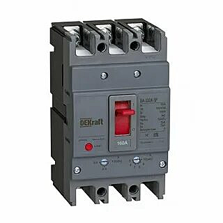 Автоматический выключатель в литом корпусе YCM8-125 3P, 100 A, 15/10kA, 400 V, S (CNC Electric)